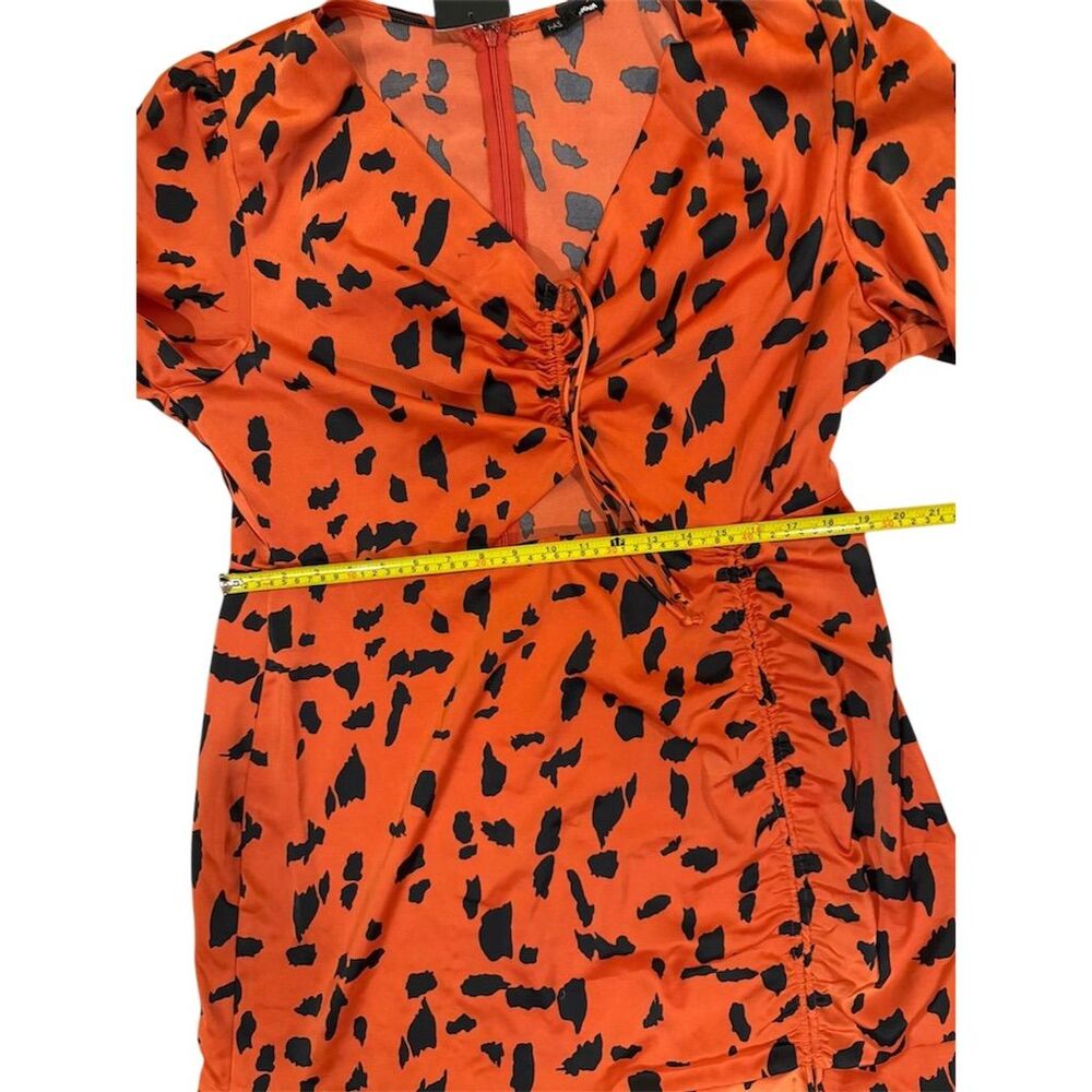 Fashion Nova Women's 2XL Animal Print Mini Dress Party Cocktail - Picture 6 of 12